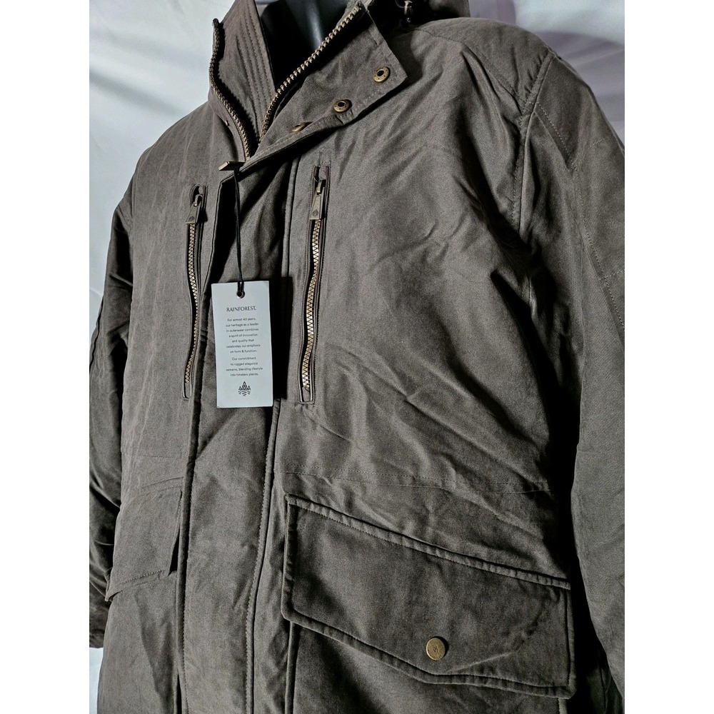 RAINFOREST Men's Size XL Thermoluxe Jacket Barn Coat Winter Snow Warm Rain